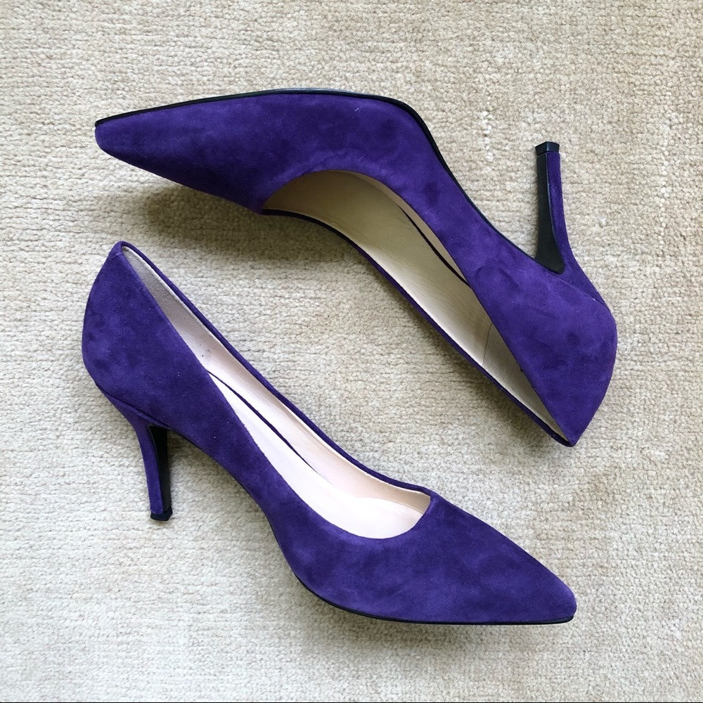 Nine West Purple Heels